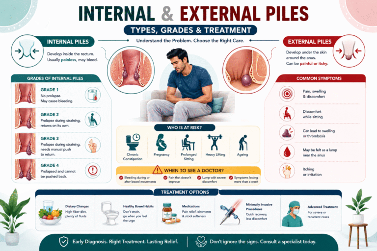Internal and External Piles