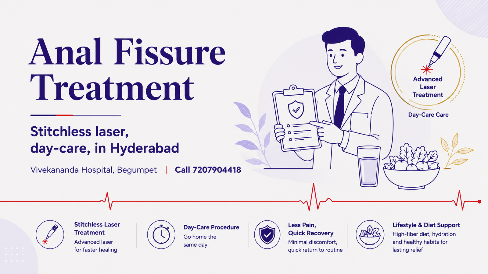 Piles in women, symptoms and treatment, Vivekananda Hospital, Begumpet, Hyderabad